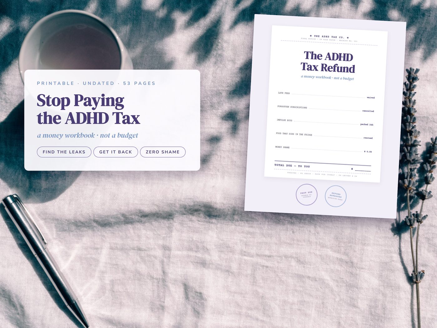 The ADHD Tax Refund preview
